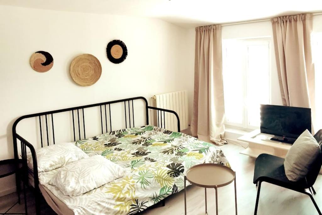 Studio Coquet Avec Vue Sainte-Foy-les-Lyon Ngoại thất bức ảnh